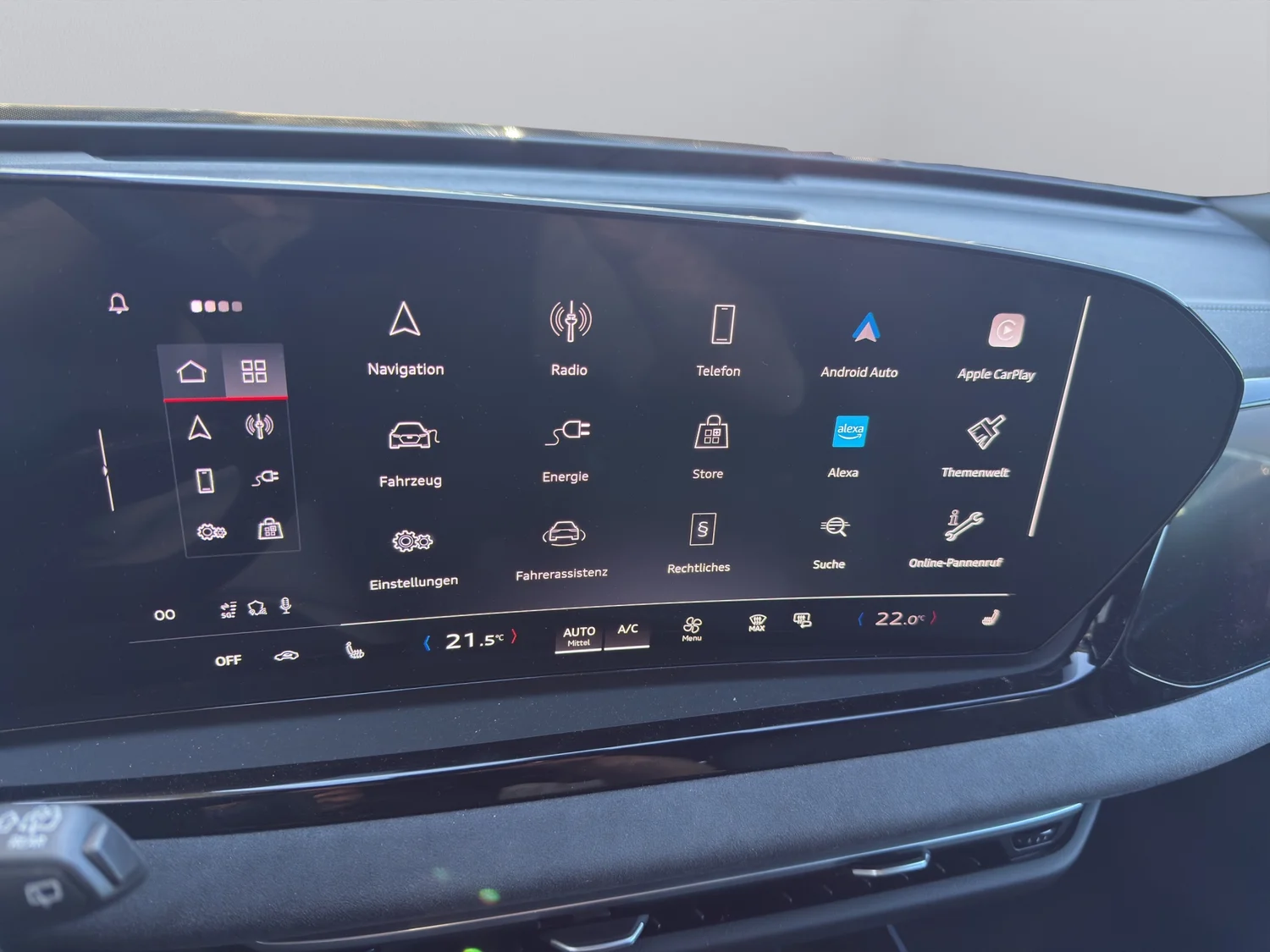 Bild eines Audi A5 Avant e-hybrid quattro 220 kW