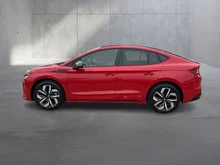 Škoda Enyaq Coupé Sportline 85 in Velvet-Rot Metallic