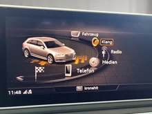 Audi A4 Avant sport in MYTHOSSCHWARZ METALLIC