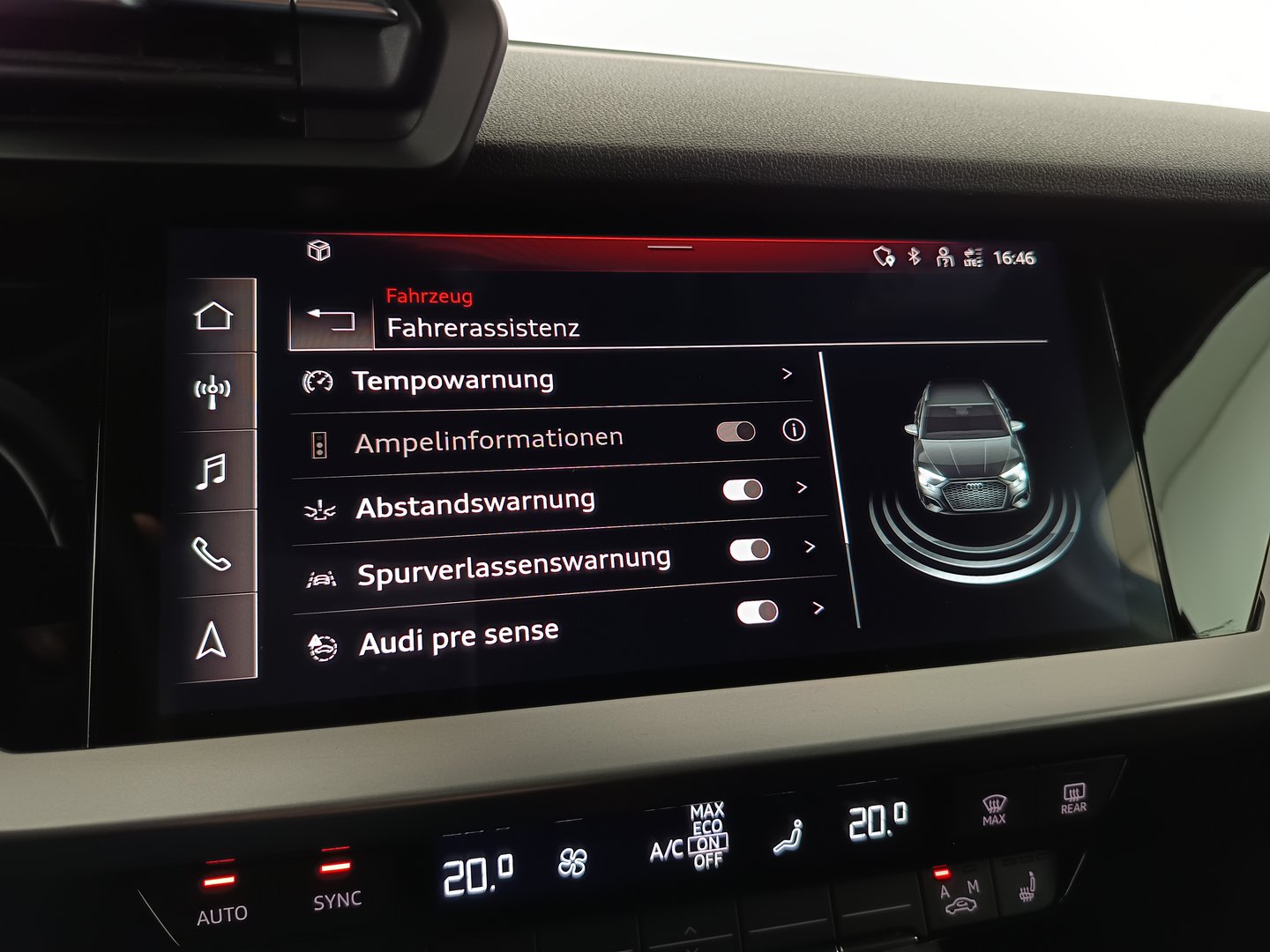 Audi A3 Sportback 40 TFSIe | Bild 27 von 37