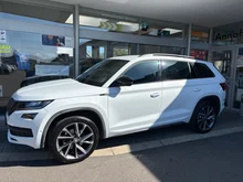 Škoda Kodiaq 4x4 SPORTLINE TDI DSG in Moon-Weiß Metallic