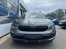 Škoda Kamiq Essence TSI DSG in Graphit-Grau Metallic
