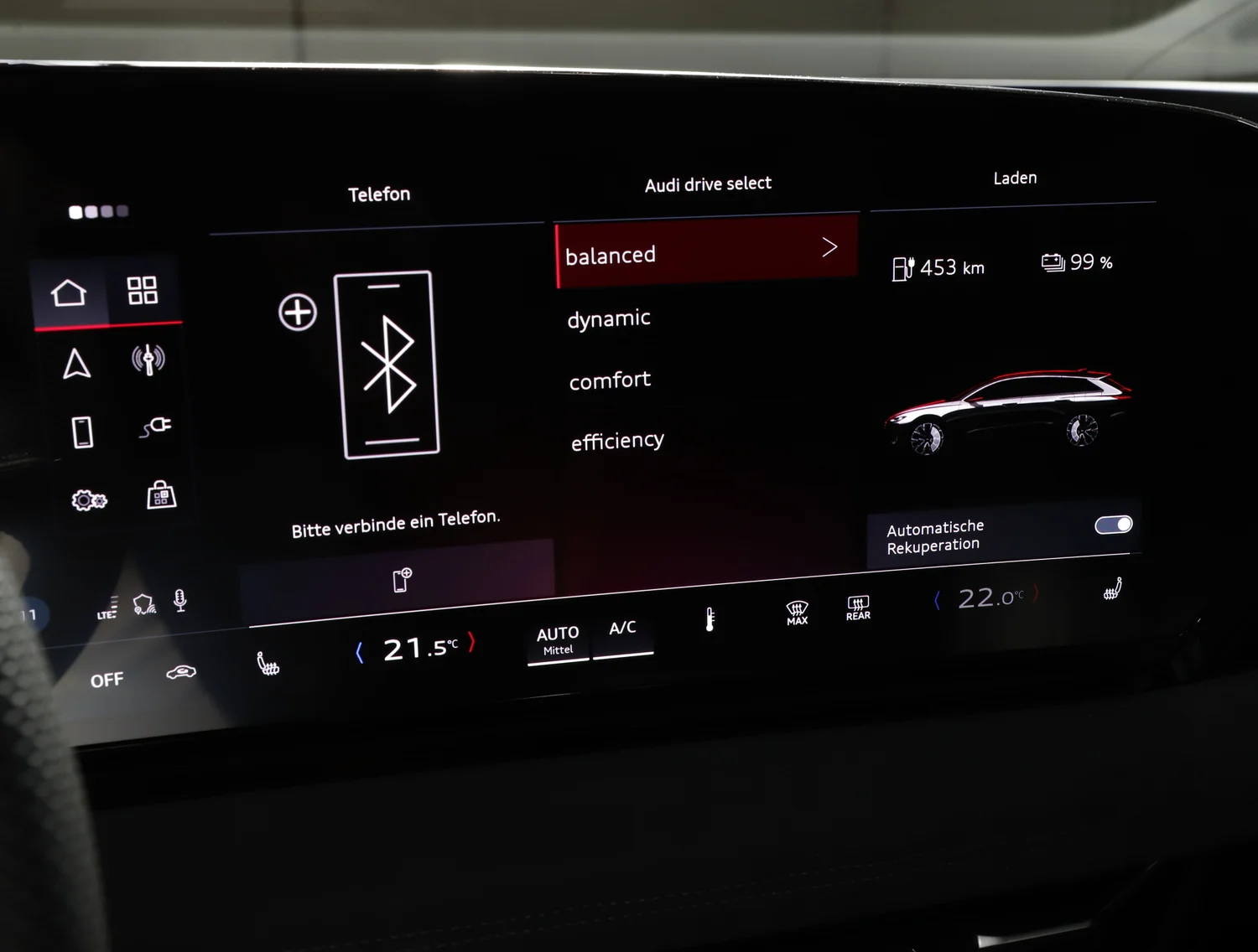 Bild eines Audi A6 Avant e-tron quattro