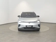 VW ID.4 Pro 4MOTION 220 kW Business -77 kWh in Scale Silver Metallic Dach schwarz