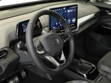 VW ID.4 Pro 4MOTION 220 kW Business -77 kWh in Scale Silver Metallic Dach schwarz