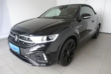 VW T-Roc Cabriolet R-Line TSI DSG in Deep Black Perleffekt