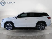 Škoda Kodiaq Sportline iV TSI DSG in Moon-Weiß Metallic