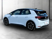 VW ID.3 Pro S 150 kW (5-Sitzer) in Gletscherweiß Metallic Dach Schwarz