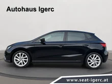 SEAT Ibiza FR Austria 1.0 TSI in 0E Mitternachtsschwarz