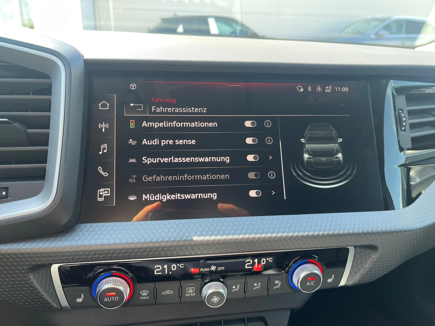 Bild eines A1 Sportback 30 TFSI intense