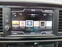 SEAT Leon FR Black-Edition TSI in Nevada-Weiß Metallic