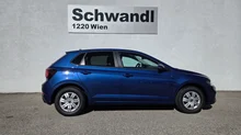 VW Polo 4Me TSI in 0A Reef Blue Metallic