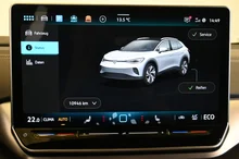 VW ID.4 Pro 4MOTION 210 kW Business in Mondsteingrau Dach schwarz