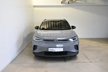 VW ID.4 Pro 4MOTION 210 kW Business in Mondsteingrau Dach schwarz
