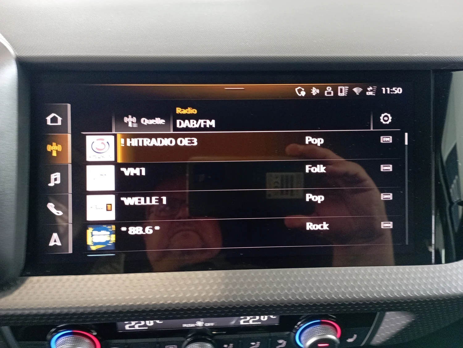 Bild eines A1 Sportback 25 TFSI intense