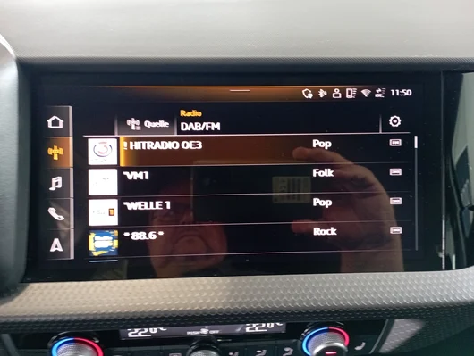 Bild eines A1 Sportback 25 TFSI intense