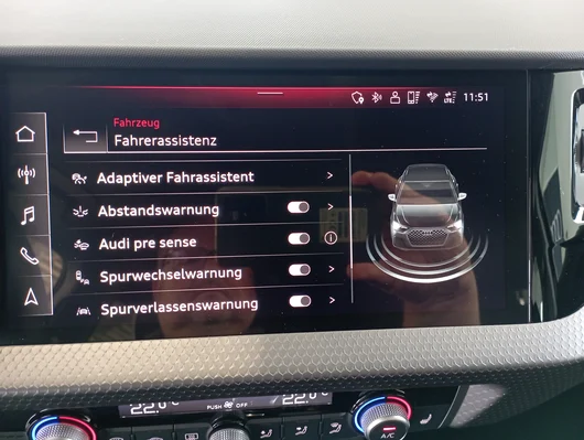 Bild eines A1 Sportback 25 TFSI intense