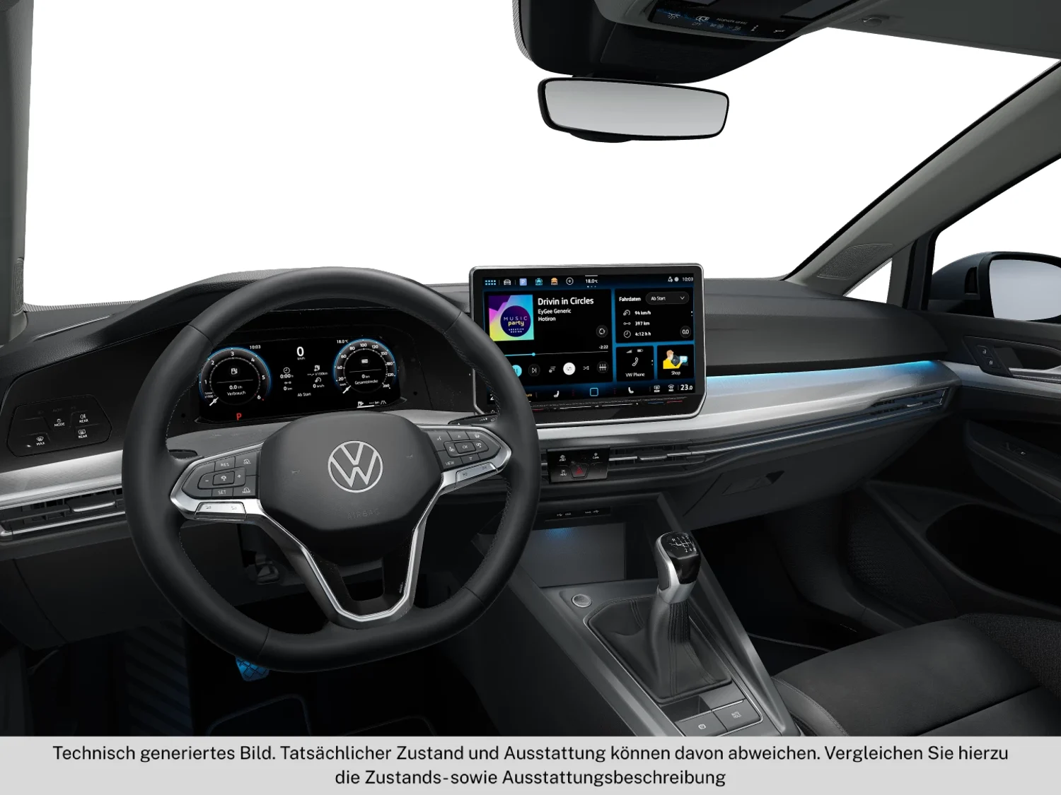 Bild eines VW Golf Rabbit TSI
