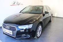 Audi A4 Avant 2.0 TDI quattro Design in mittelgrau - metallic