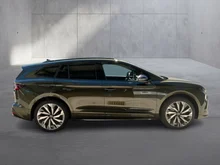 Škoda Enyaq Sportline 85x in Olibo-Grün Metallic
