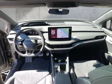 Škoda Enyaq Sportline 85x in Olibo-Grün Metallic
