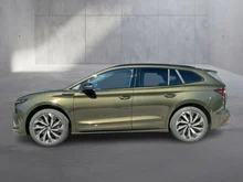 Škoda Enyaq Sportline 85x in Olibo-Grün Metallic