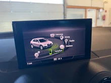 Audi Q2 1.0 TFSI in brillantschwarz Klar