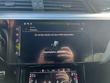 Audi Q8 55 e-tron quattro business in Gletscherweiss Metallic