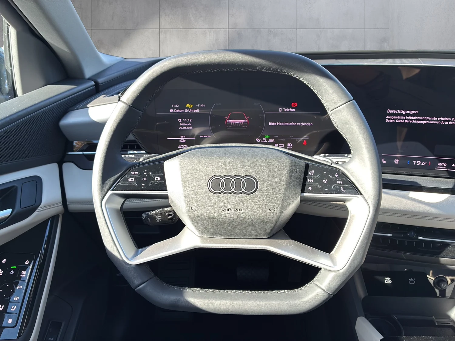 Bild eines Audi Q6 e-tron quattro