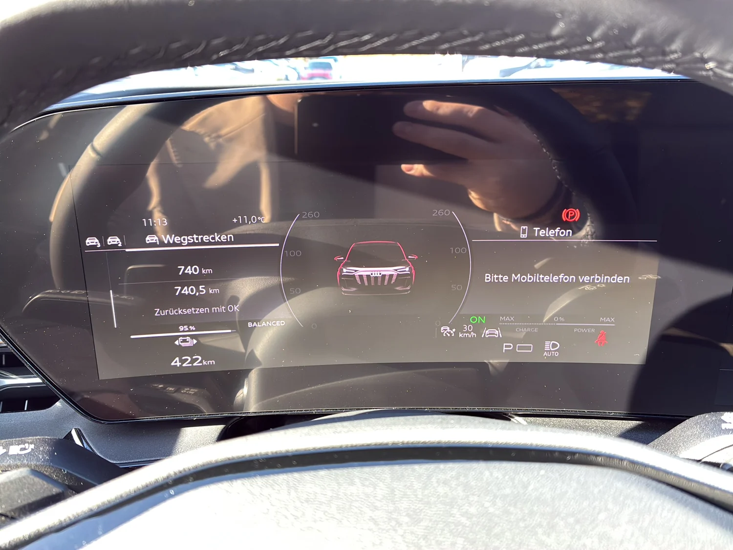 Bild eines Audi Q6 e-tron quattro