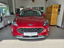 Ford Kuga 2,0 EcoBlue AWD Titanium Aut. in mittelrot - metallic