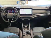 Škoda Octavia Combi RS in Stahl-Grau