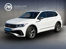 VW Tiguan Allspace R-Line TDI 4MOTION DSG in PURE WHITE