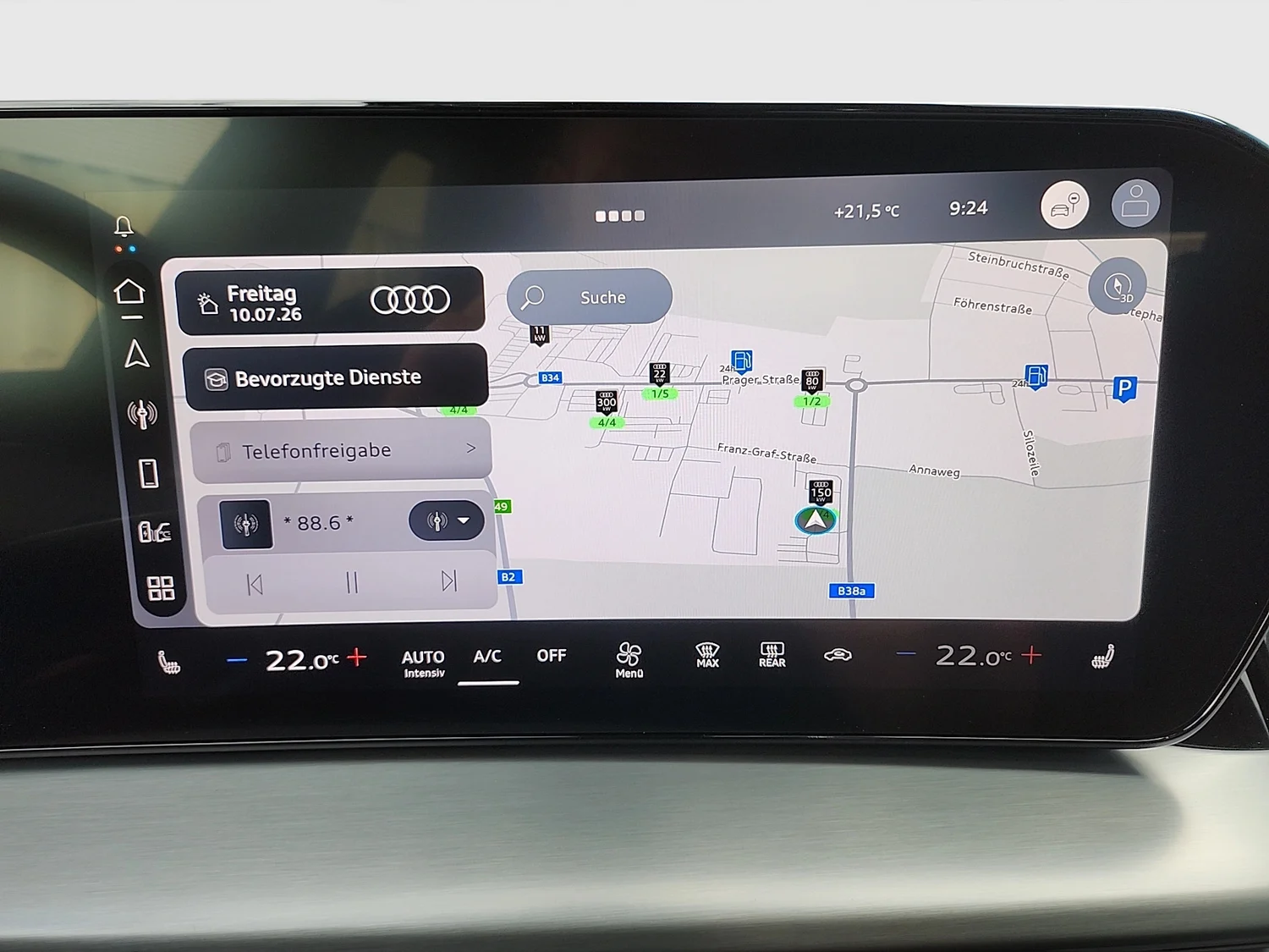 Bild eines Q4 Sportback e-tron quattro