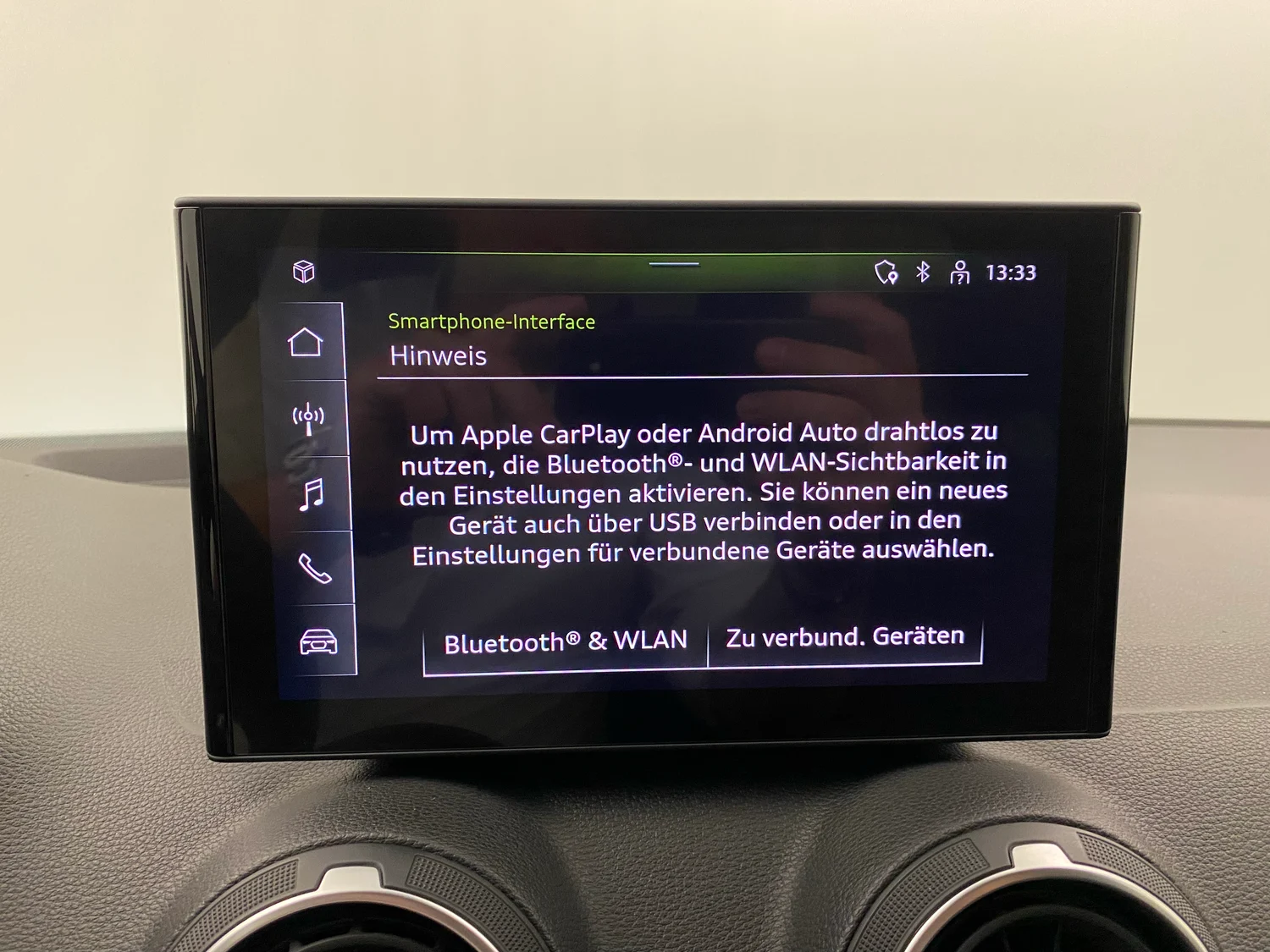 Bild eines Audi Q2 30 TFSI admired