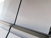 Audi Q6 e-tron quattro business in Magnetgrau