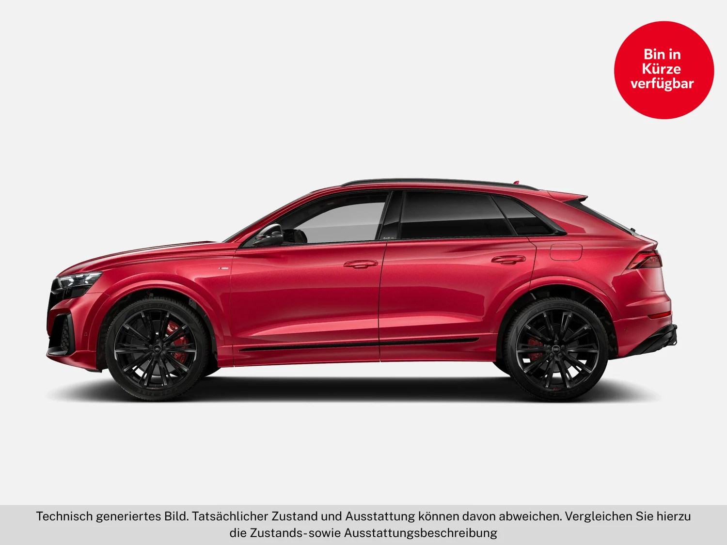 Bild eines Audi Q8 e-hybrid quattro 290 kW