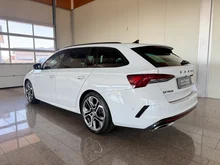 Škoda Octavia Combi RS TDI DSG in 2Y Moon-Weiss Metallic