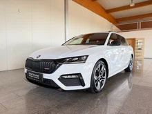 Škoda Octavia Combi RS TDI DSG in 2Y Moon-Weiss Metallic