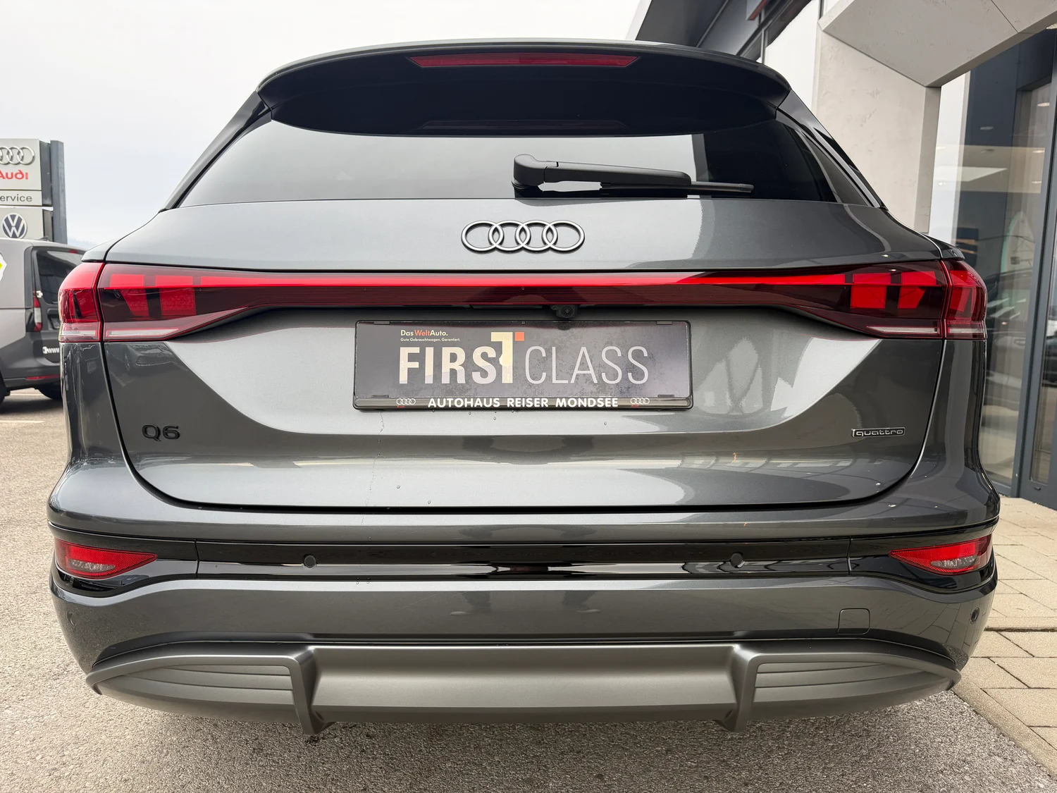 Bild eines Audi Q6 e-tron quattro