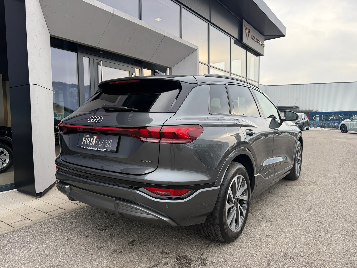 Bild eines Audi Q6 e-tron quattro