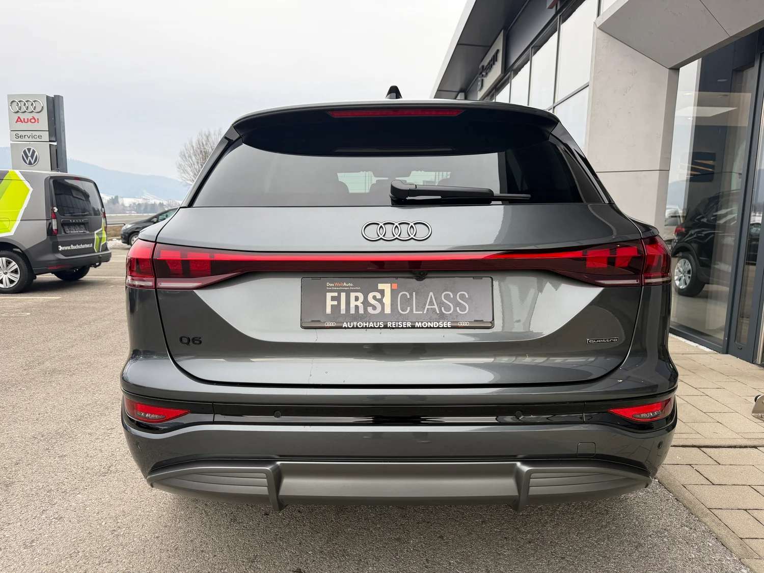 Bild eines Audi Q6 e-tron quattro