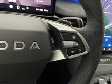 Škoda Peaq Sportline 90x in Olibo-Grün Metallic