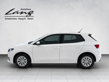 Škoda Fabia Essence in Alaska-Weiß