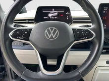 VW ID Buzz ID. Buzz Pro 150 kW in Candy Weiß / Starlight Blue Metallic