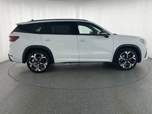 Škoda Kodiaq RS 4x4 TSI DSG in Moon-Weiß Metallic