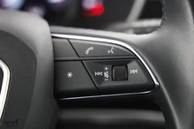 Audi Q3 Sportback 35 TDI S line exterieur in NAVARRABLAU METALLIC