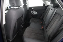 Audi Q3 Sportback 35 TDI S line exterieur in NAVARRABLAU METALLIC