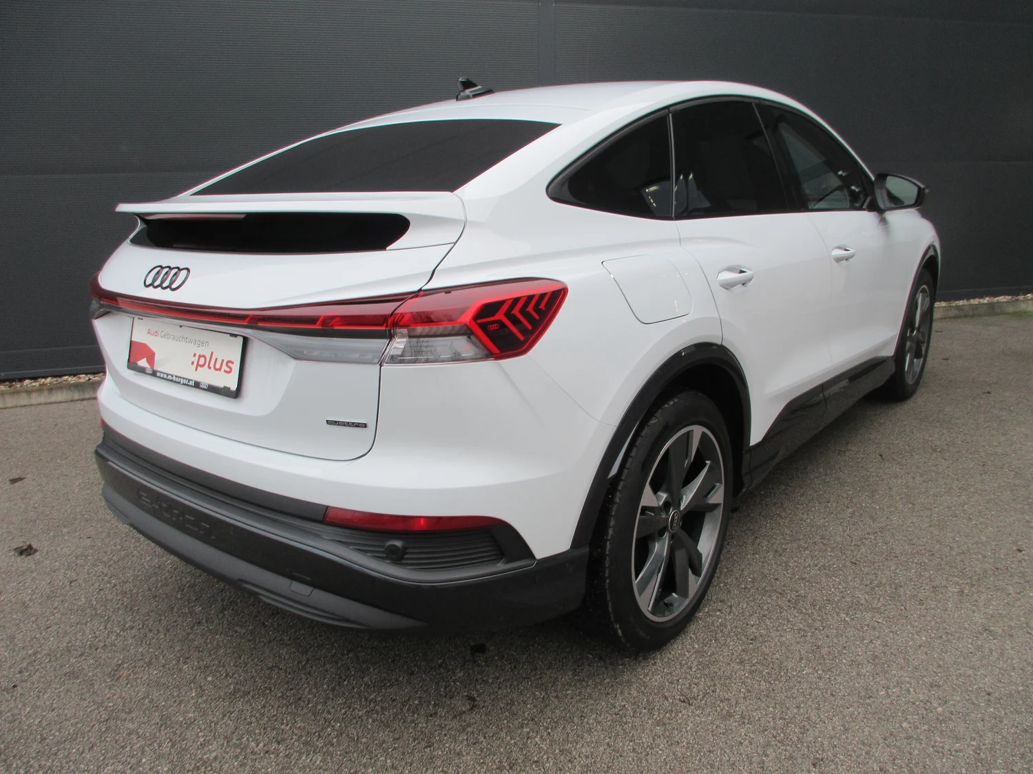 Bild eines Q4 Sportback 45 e-tron quattro