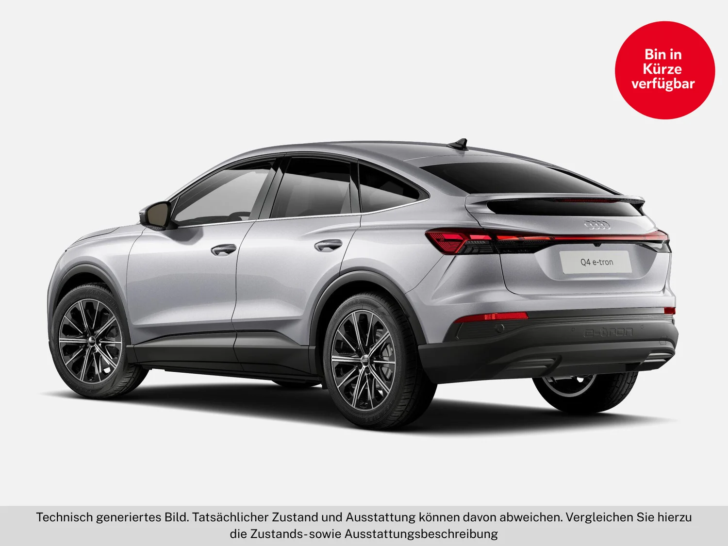 Bild eines Audi Q4 e-tron Sportback 40 e-tron basis